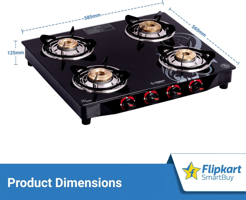 Flipkart gas stove 3 cheap burner