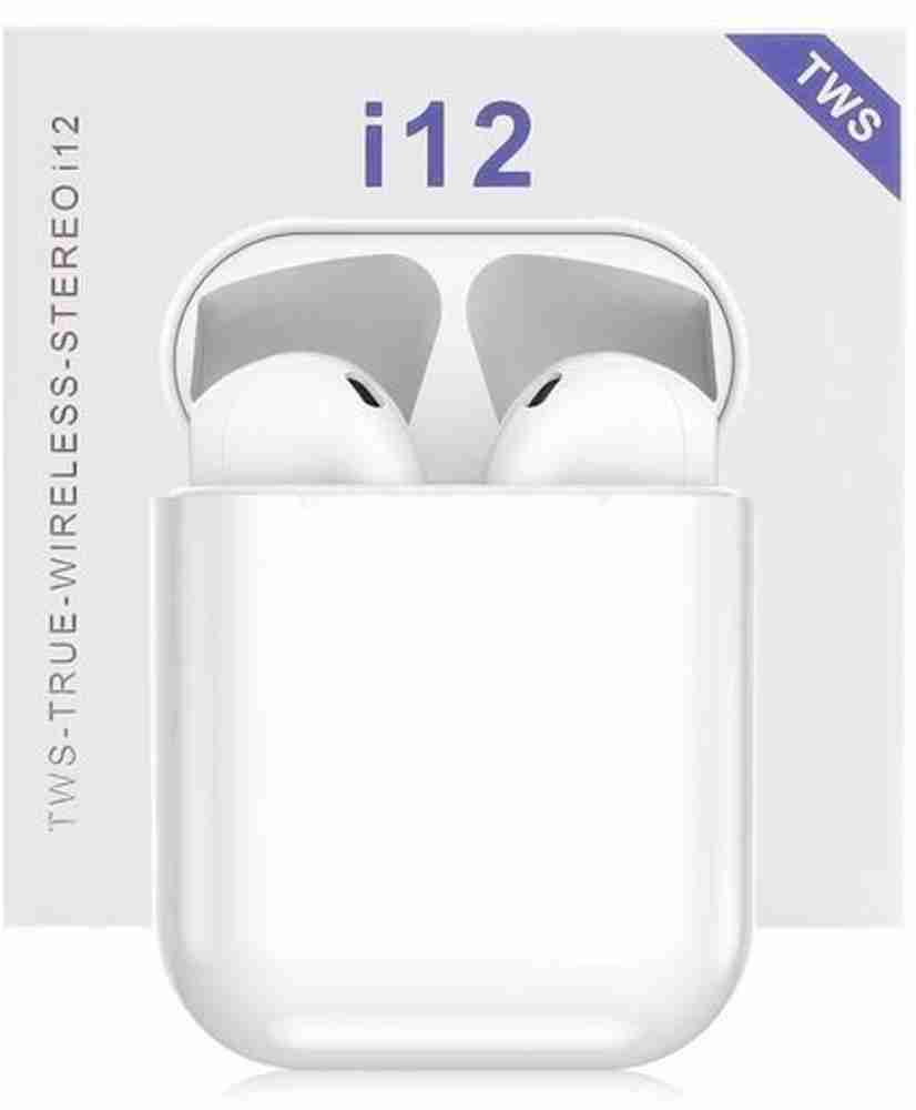 shahalnida I12 bluetooth Truly Wireless In Airpods With Mic Touch