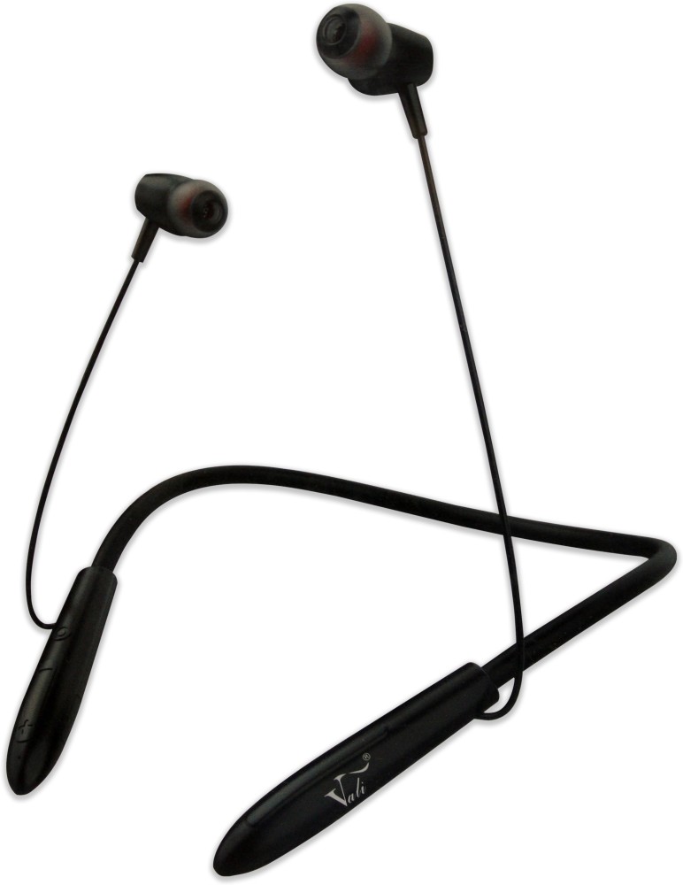 vali V 76 30 Hours Playtime Neckband Extra Bass Wireless Bluetooth