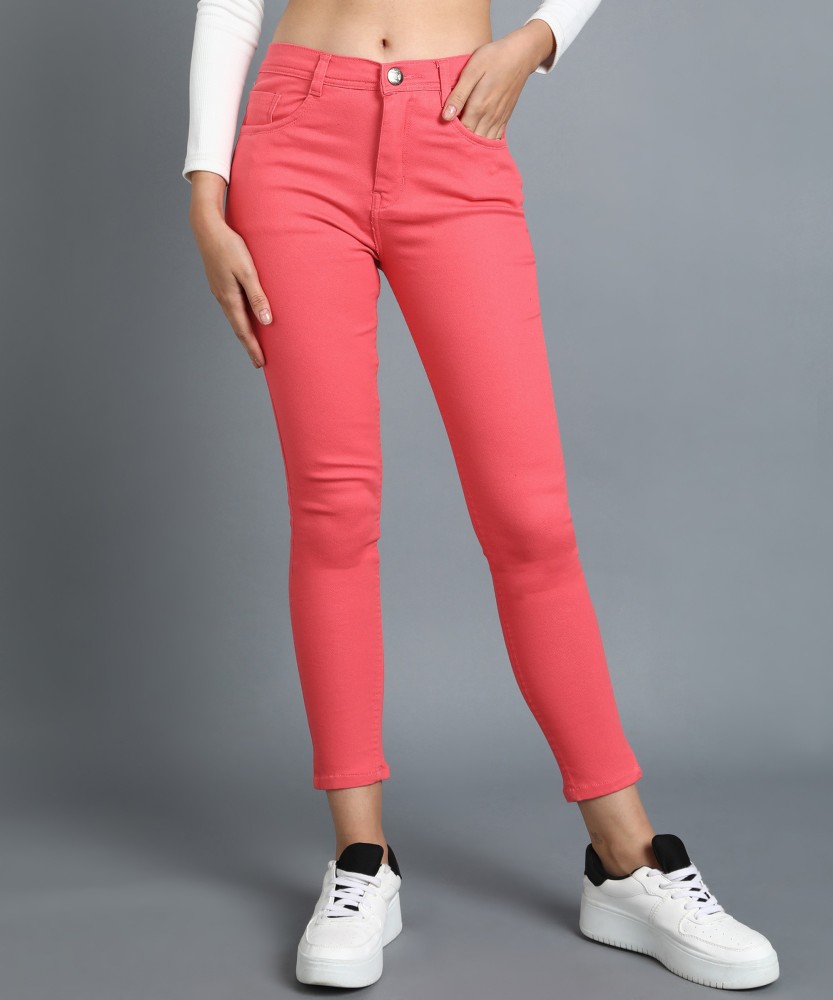 Nifty Slim Women Red Jeans - Buy Nifty Slim Women Red Jeans Online at Best  Prices in India