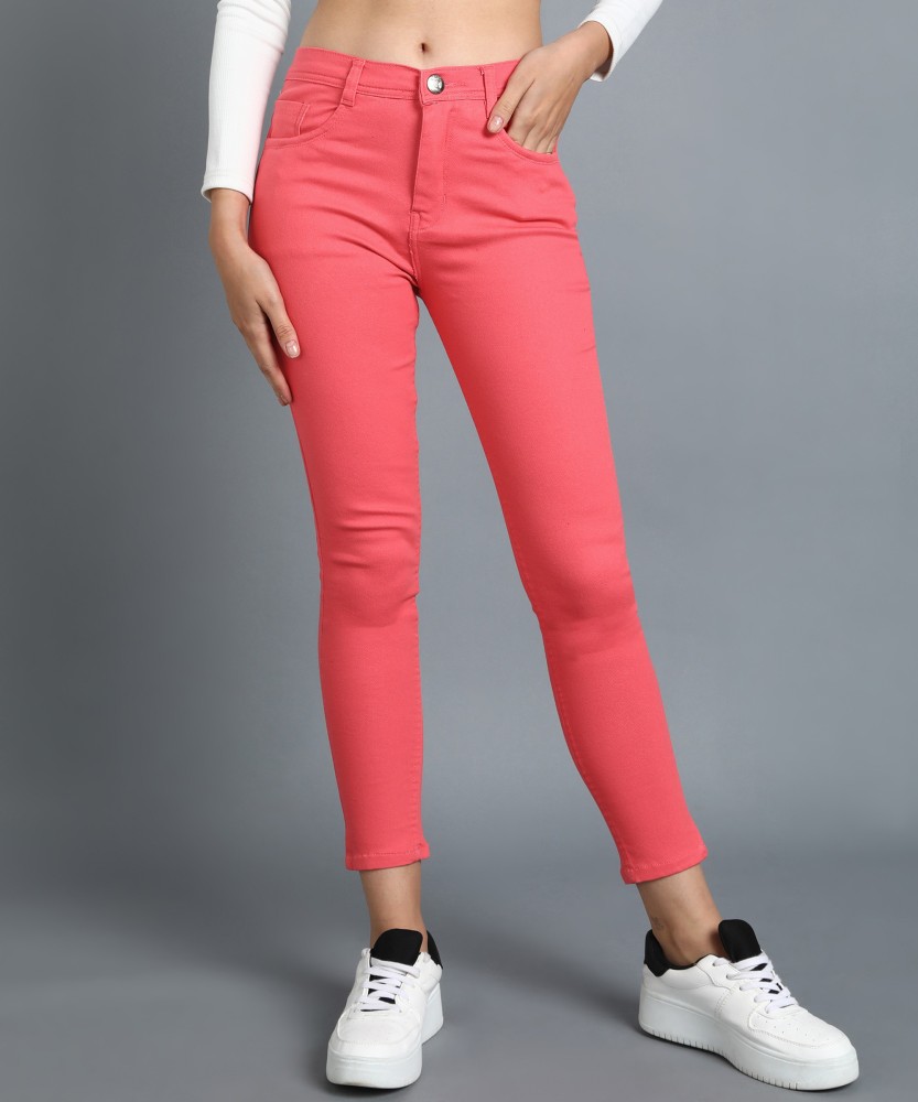 Nifty Slim Women Red Jeans - Buy Nifty Slim Women Red Jeans Online