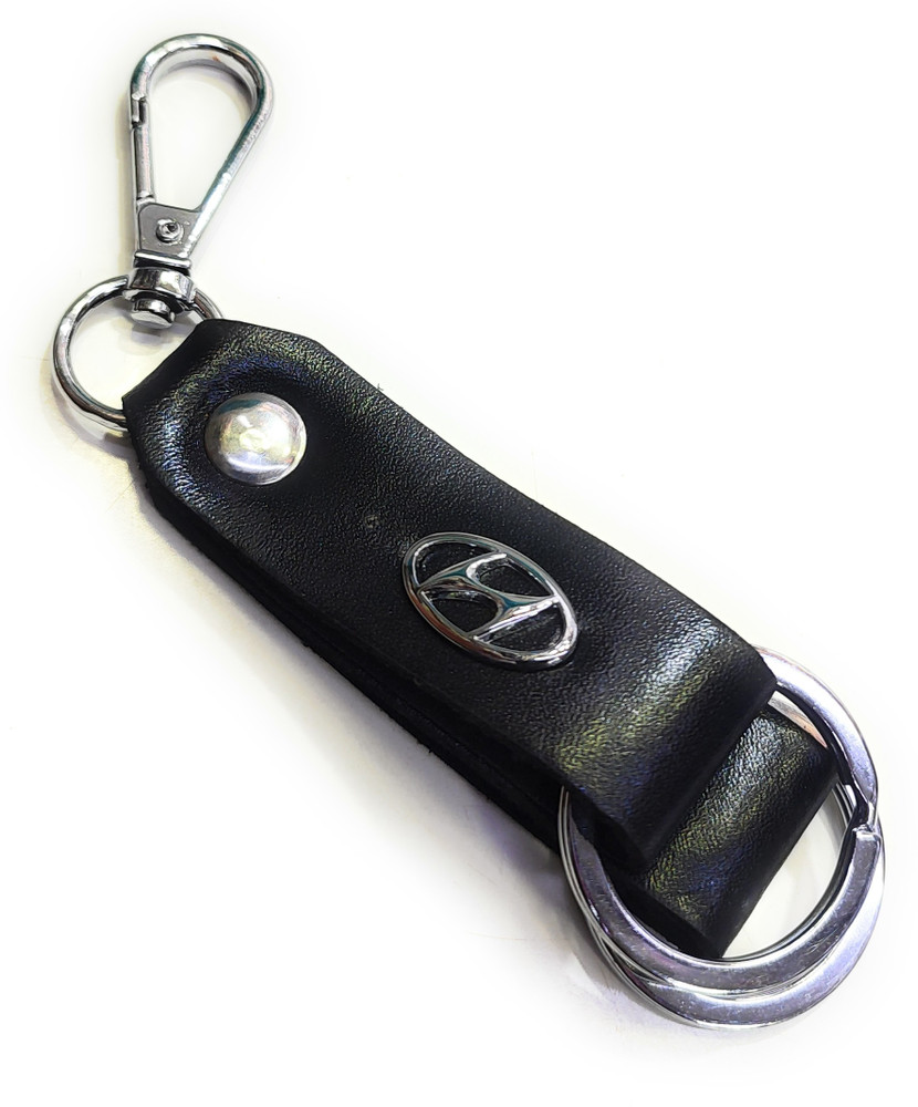 Hyundai clearance leather keychain