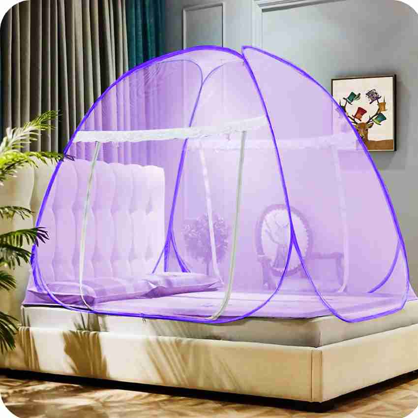 Haggy Polyester Adults Washable Mosquito Nets Double Bed With