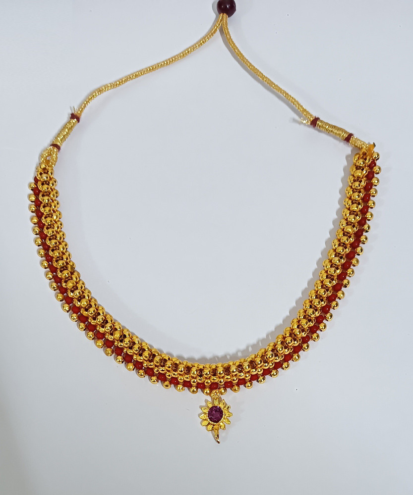 Latest 1 gm gold necklace designs with price best sale