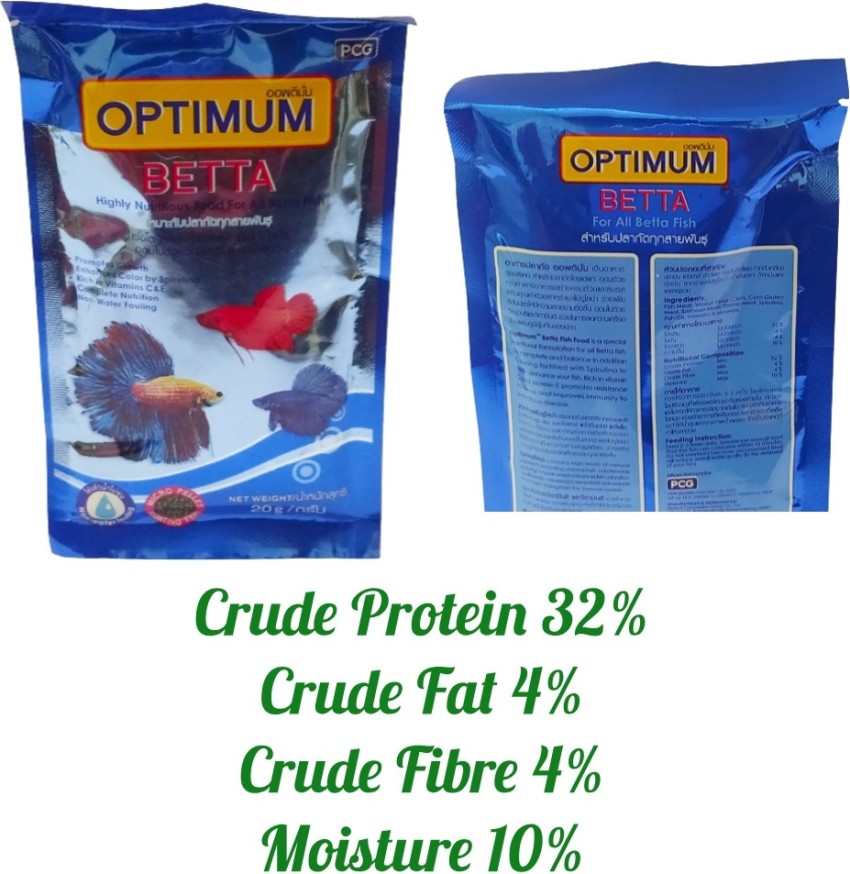 Optimum 2024 betta food