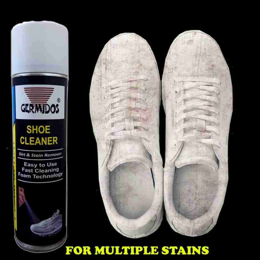 germidos Shoe Cleaner Foam Spray, Dirt and Stain Remover Canvas