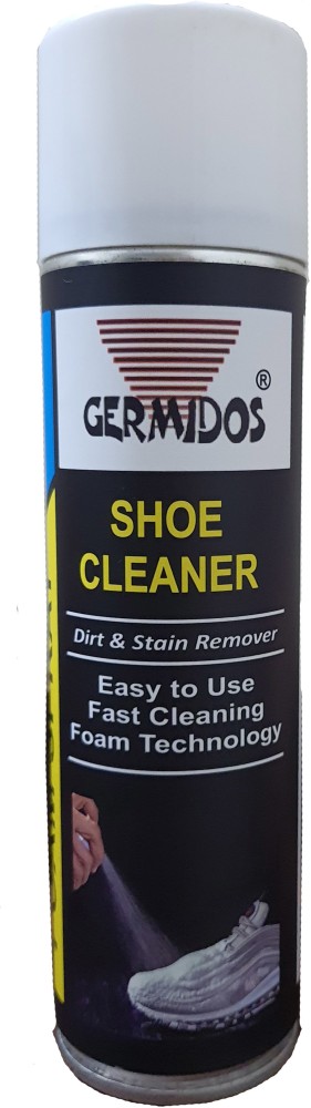 germidos Shoe Cleaner Foam Spray, Dirt and Stain Remover Canvas, Nubuck,  Sports Shoe Cleaner Price in India - Buy germidos Shoe Cleaner Foam Spray,  Dirt and Stain Remover Canvas, Nubuck, Sports Shoe