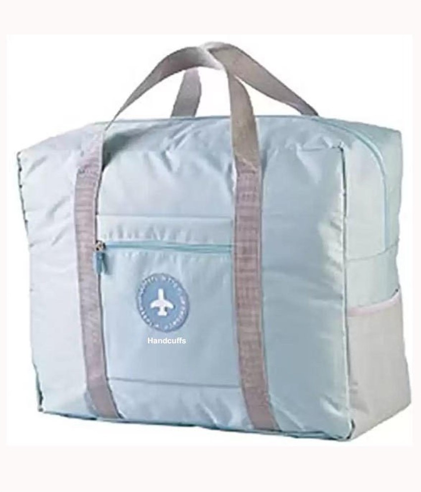 HANDCUFFS Foldable Travel Duffel Bag Lightweight Waterproof