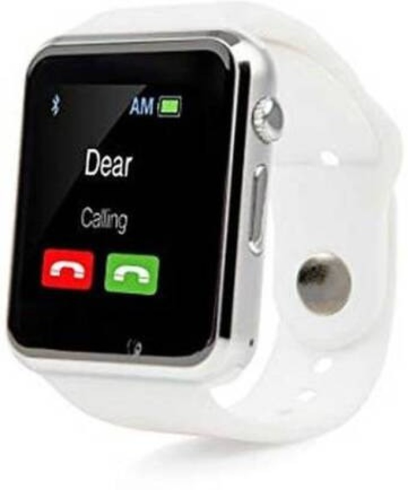 SMART 4G A1 Smart Watch White Color Android With Calling Smartwatch Price in India Buy SMART 4G A1 Smart Watch White Color Android With Calling Smartwatch online at Flipkart