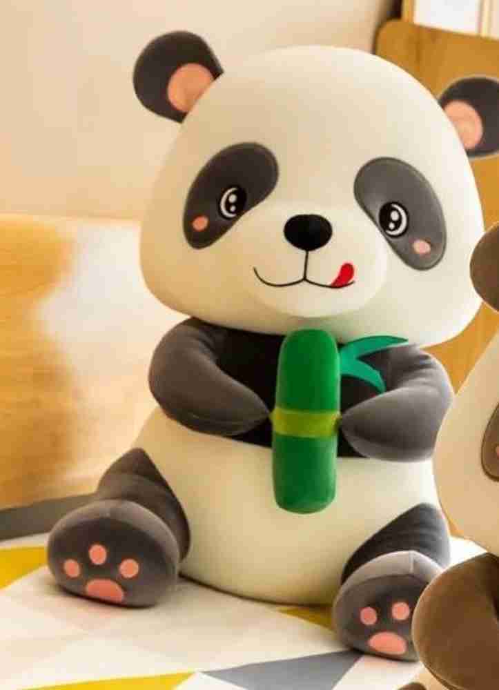 RDA business Collection Couple Love Teddy Bears Panda sitting leaf Doll Stuffed Toy Gift Soft Toys 32 cm Couple Love Teddy Bears Panda sitting leaf Doll Stuffed Toy Gift Soft