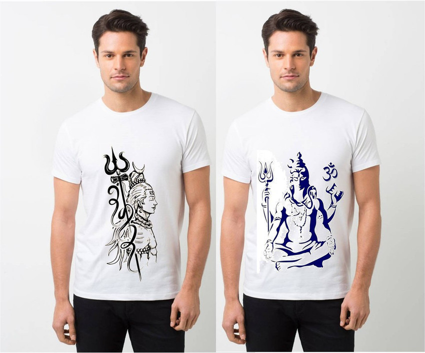 HamsaMART Printed Men Round Neck White T Shirt Buy HamsaMART Printed Men Round Neck White T Shirt Online at Best Prices in India Flipkart