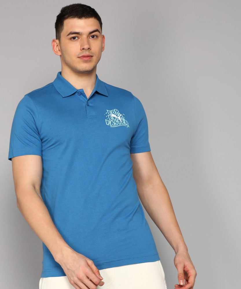 Puma blue polo t shirt hotsell