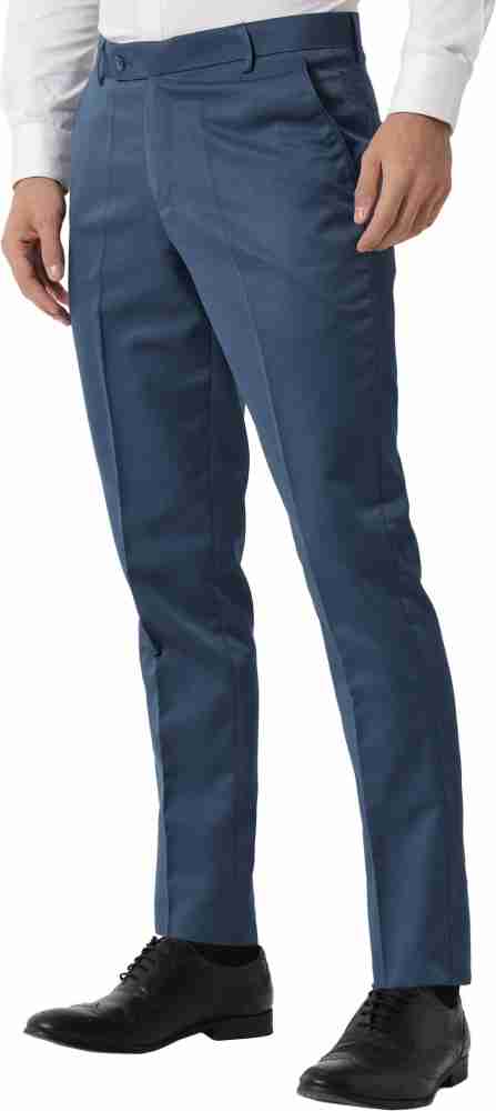 VANDNAM FABRICS Slim Fit Men Light Blue Trousers - Buy VANDNAM FABRICS Slim  Fit Men Light Blue Trousers Online at Best Prices in India