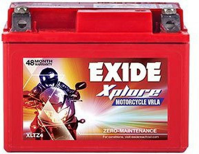 exide tz4 battery price