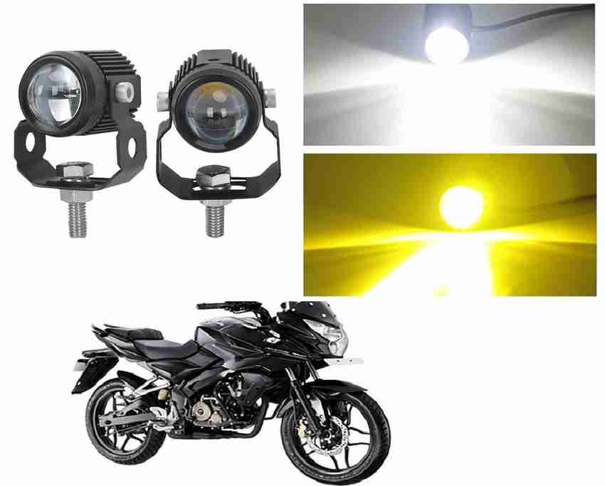 Atoray Mini drive fog light white and yellow Bajaj Pulsar 150 Fog Lamp Motorbike LED 12 V 40 W Price in India Buy Atoray Mini drive fog light white and yellow