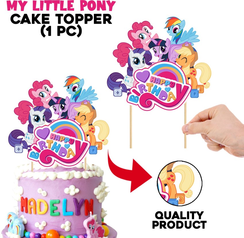 My Little Pony Cake Topper Set