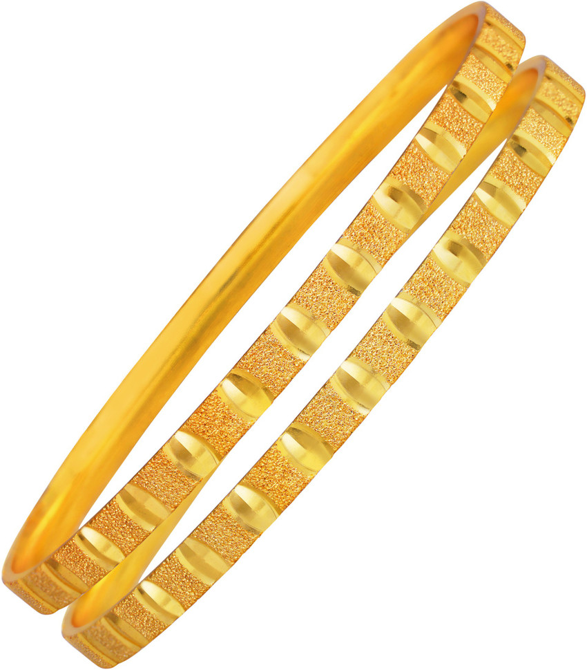 JFL Jewellery for Less Copper Gold plated Bangle Price in India