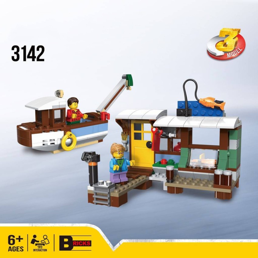 Lego boat online house