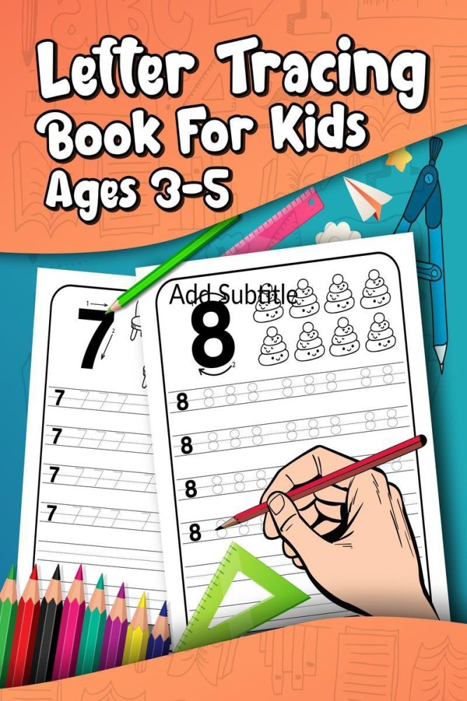 Alphabet Tracing Book for Kids Ages 3-5: Buy Alphabet Tracing Book for Kids  Ages 3-5 by Press Adam Color at Low Price in India