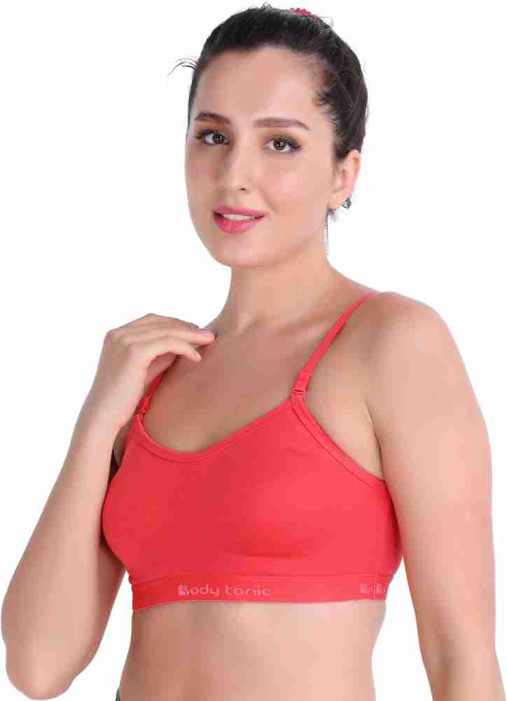 Buy Body tonic Body Tonic Everyday Use Daily Wear Bra, Casual Innerwear for  Women and Girls Women Sports Non Padded Bra (Purple) Online at Best Prices  in India - JioMart.