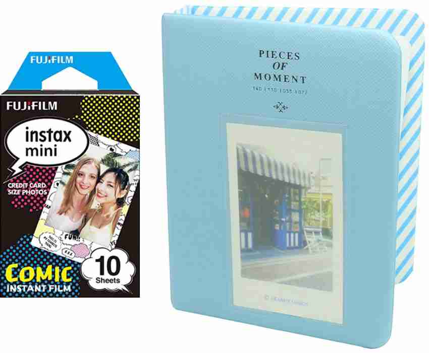 Fujifilm Instax Mini 10X1 blue marble Instant Film With 128-sheet