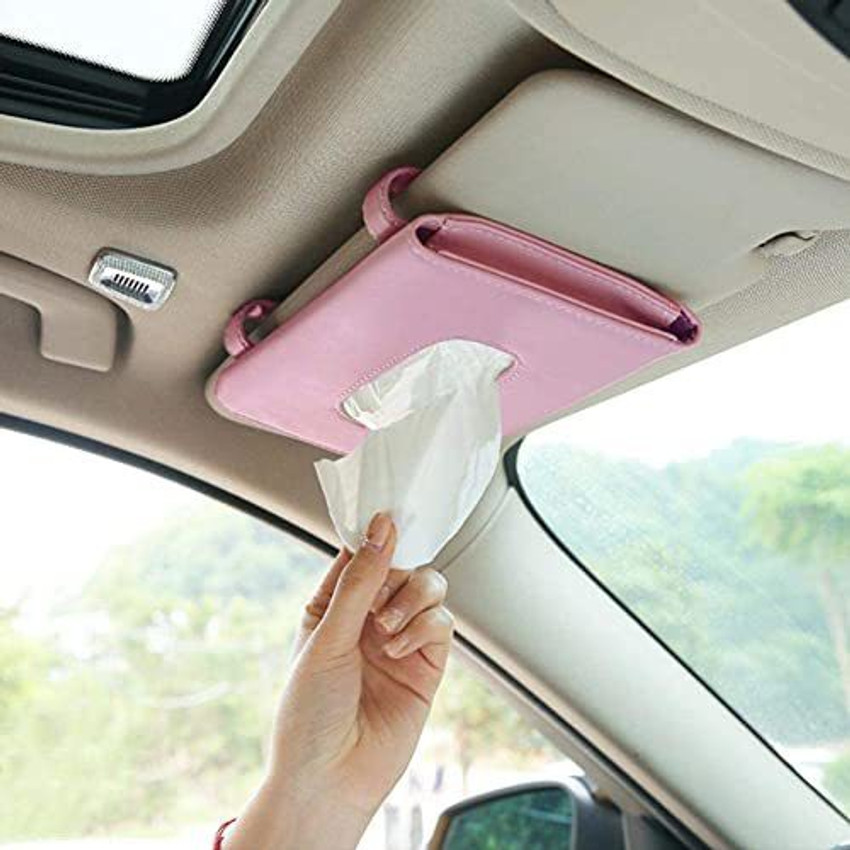 Pink sun online visor for car