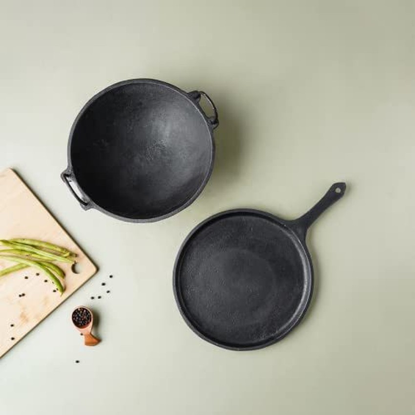 Buy The Indus Valley Pre-Seasoned Cast Iron Cookware Set