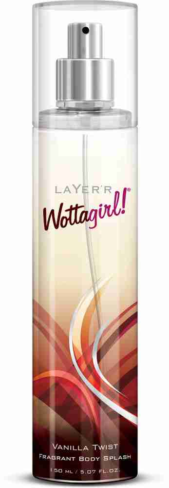 LAYER R Wottagirl Vanilla Twist Long Lasting Fragrance Body Spray