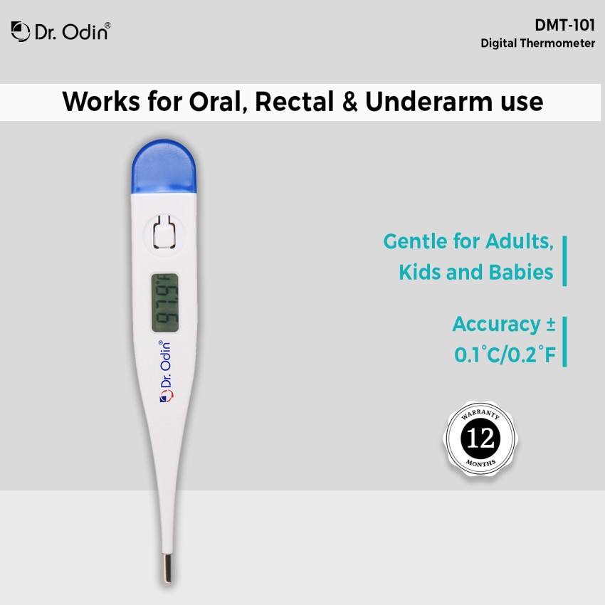 Baby Rectal Thermometer - Rectal Digital Thermometer Approved for Babies -  Fast Readings in 10 Seconds - with Fever