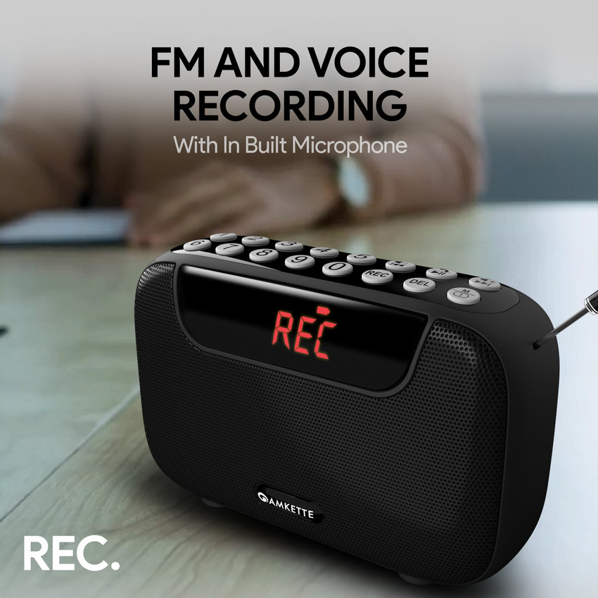 Amkette pocket radio sales