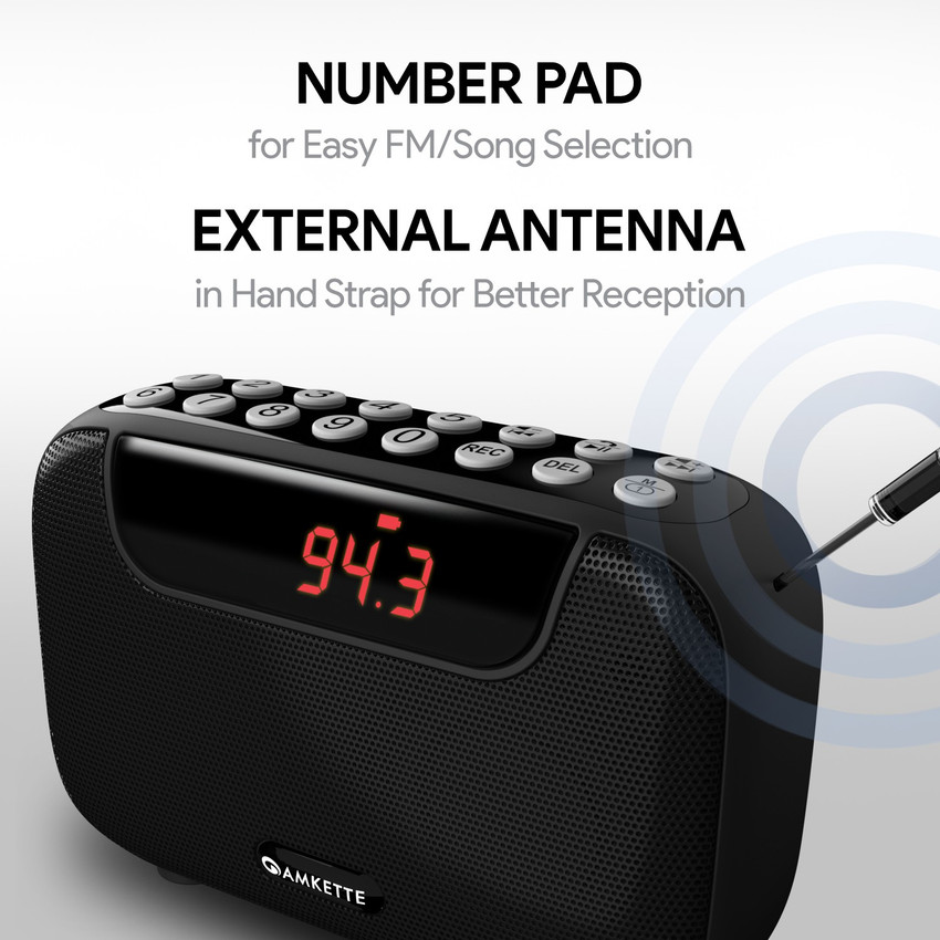 Bluetooth speaker with fm radio flipkart on sale