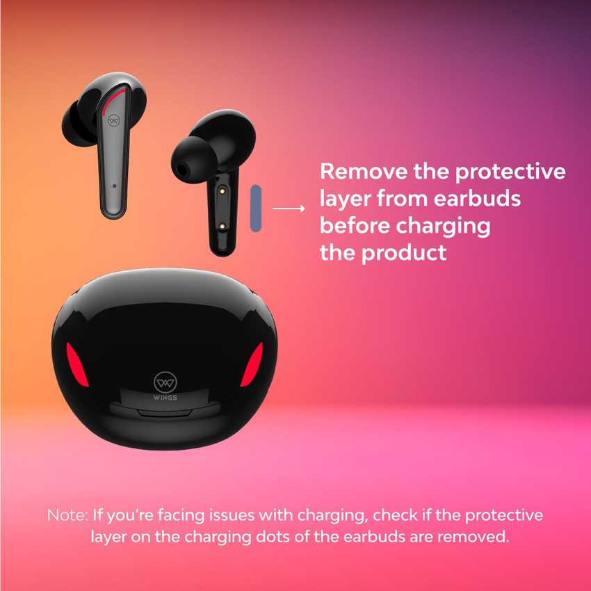 Wireless earbuds with wings on sale
