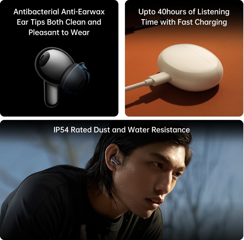 OPPO Enco Free2 Truly Wireless Earbuds Noise Canceling Headphones