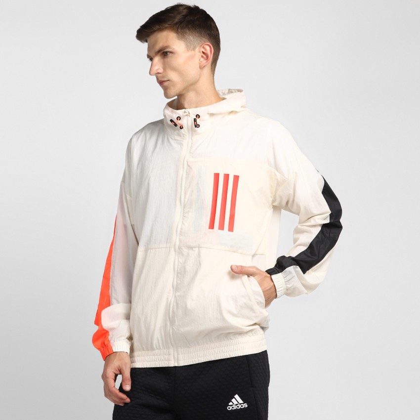 ADIDAS Full Sleeve Striped Men Jacket Buy ADIDAS Full Sleeve