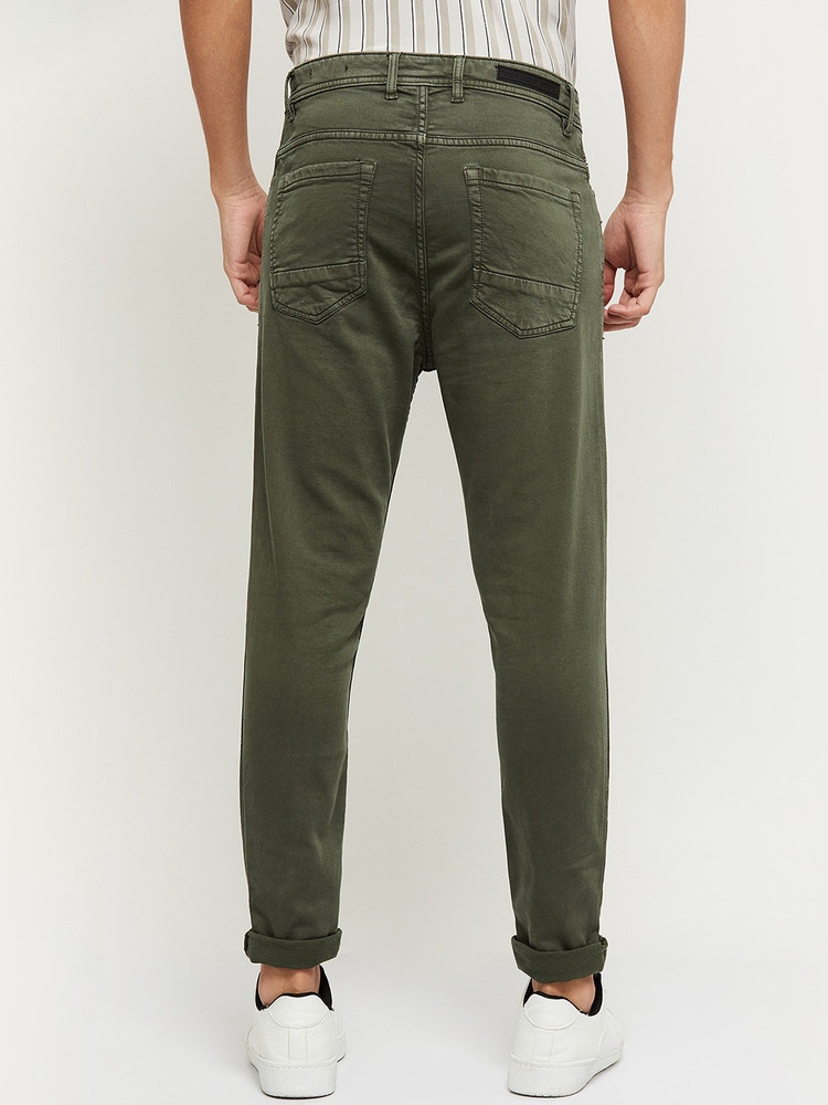 Military green jeans mens on sale