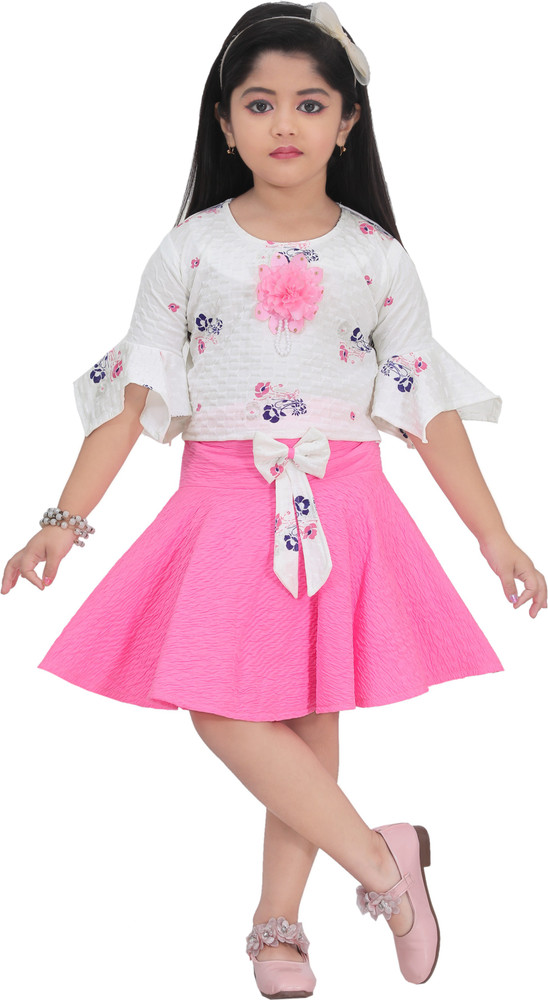 Girl skirt top 2025 design