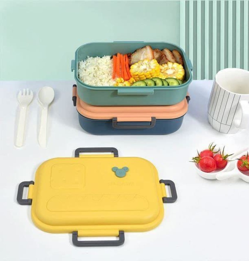 1pc Random Stainless Steel Lunch Box