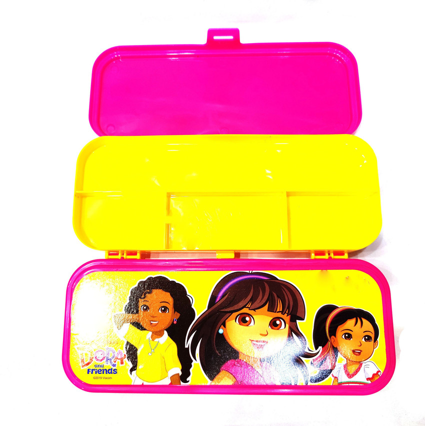 Double sided outlet pencil case