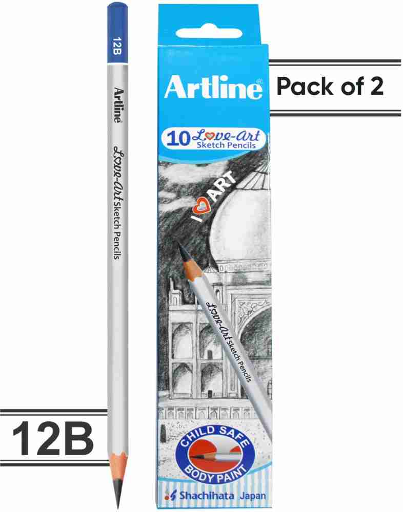 Artline Love Art Drawing & Sketching Series Child Safe Grade - 12B Pencil -  Drawing Pencil 