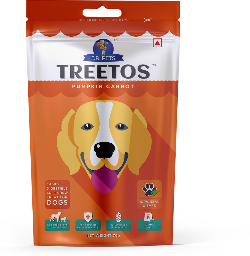 Treetos Dog Training Treats Soft Chew Sticks for Adults and
