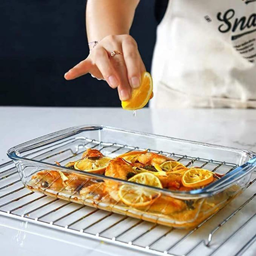Femora Borosilicate Glass Rectangle Baking Dish Microwave Oven Safe 1600 ml Baking Dish Price in India Buy Femora Borosilicate Glass Rectangle Baking Dish Microwave Oven Safe 1600 ml Baking Dish onlin...