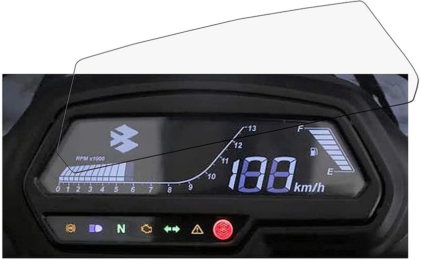 Wishguard Edge To Edge Tempered Glass for Speedometer of Bajaj Dominar 400 Ultra Clear Screen Glass Compatible with Bike Scooty 1 Wishguard Flipkart