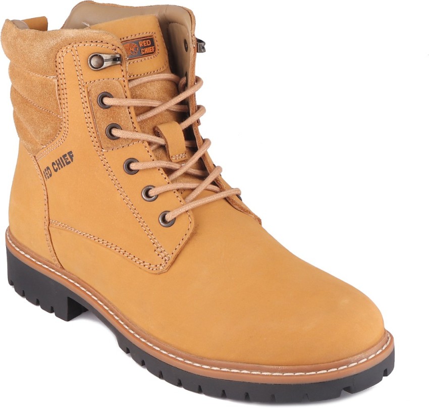 Red chief steel toe hot sale shoe