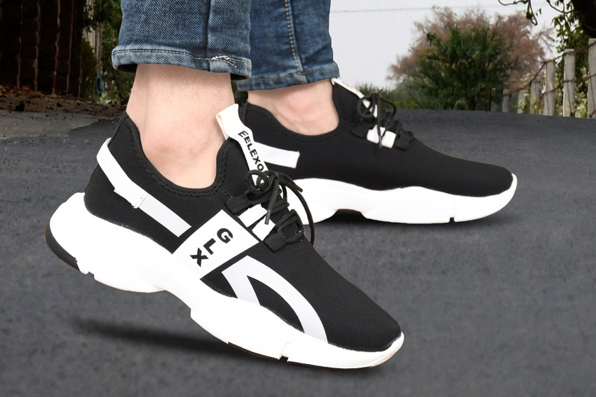 GEELEXO Wwk WHite Trendy Look Running Shoes For Men Buy GEELEXO