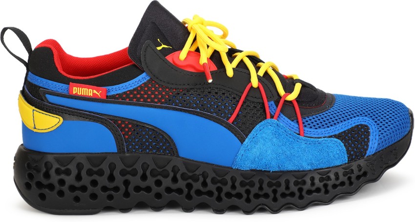 Blue and yellow puma 2025 shoes