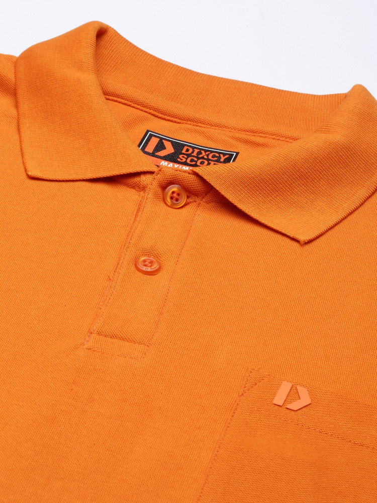 Dixcy Scott Maximus Solid Men Polo Neck Orange T Shirt Buy Dixcy Scott Maximus Solid Men Polo Neck Orange T Shirt Online at Best Prices in India Flipkart