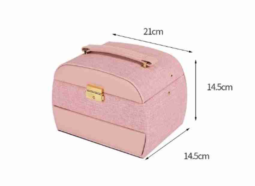 Pack of 1 Cosmetic Makeup Organizer Holder Storage Box Organizer with 2  Drawers, Perfect for Jewelry/