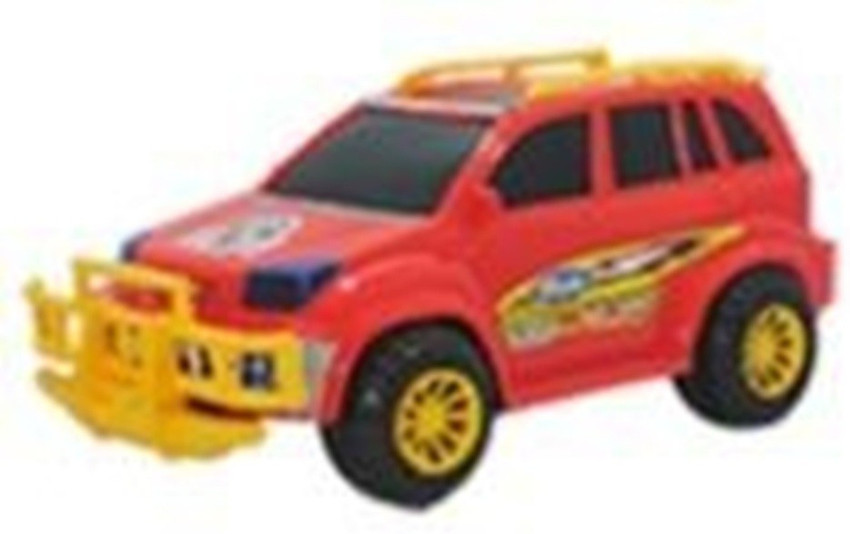 biswas hub Attractive Big In Size Yellow Red 4 Wheel Pull back