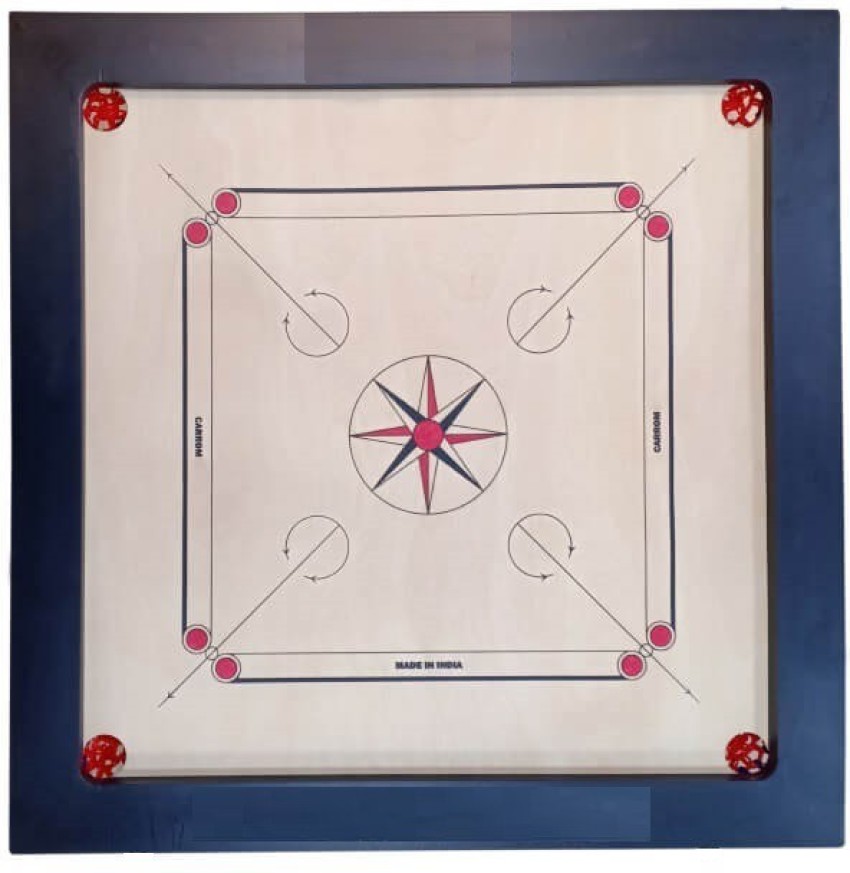 HHS SPORTS 8mm PLY Extra Large CLUB 36 Inch Assam Plywood Carrom