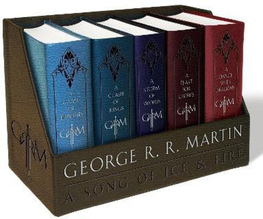 A GAME of THRONES Book Series Lot Of 4 By George R.R. Martin. Paperback  1,2,3,4